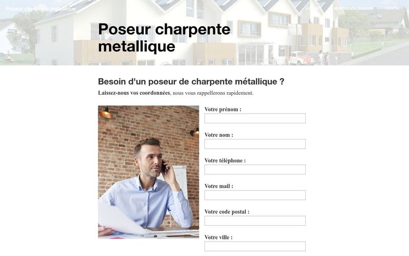 Poseur de charpente métallique, un métier à part